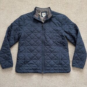 Fremont Sport Performance Quilted Jacket Ocean Gray Medium Primaloft Lightweight